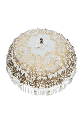 Bali Sonnenschirm - Voll Gold Creme - 250cm