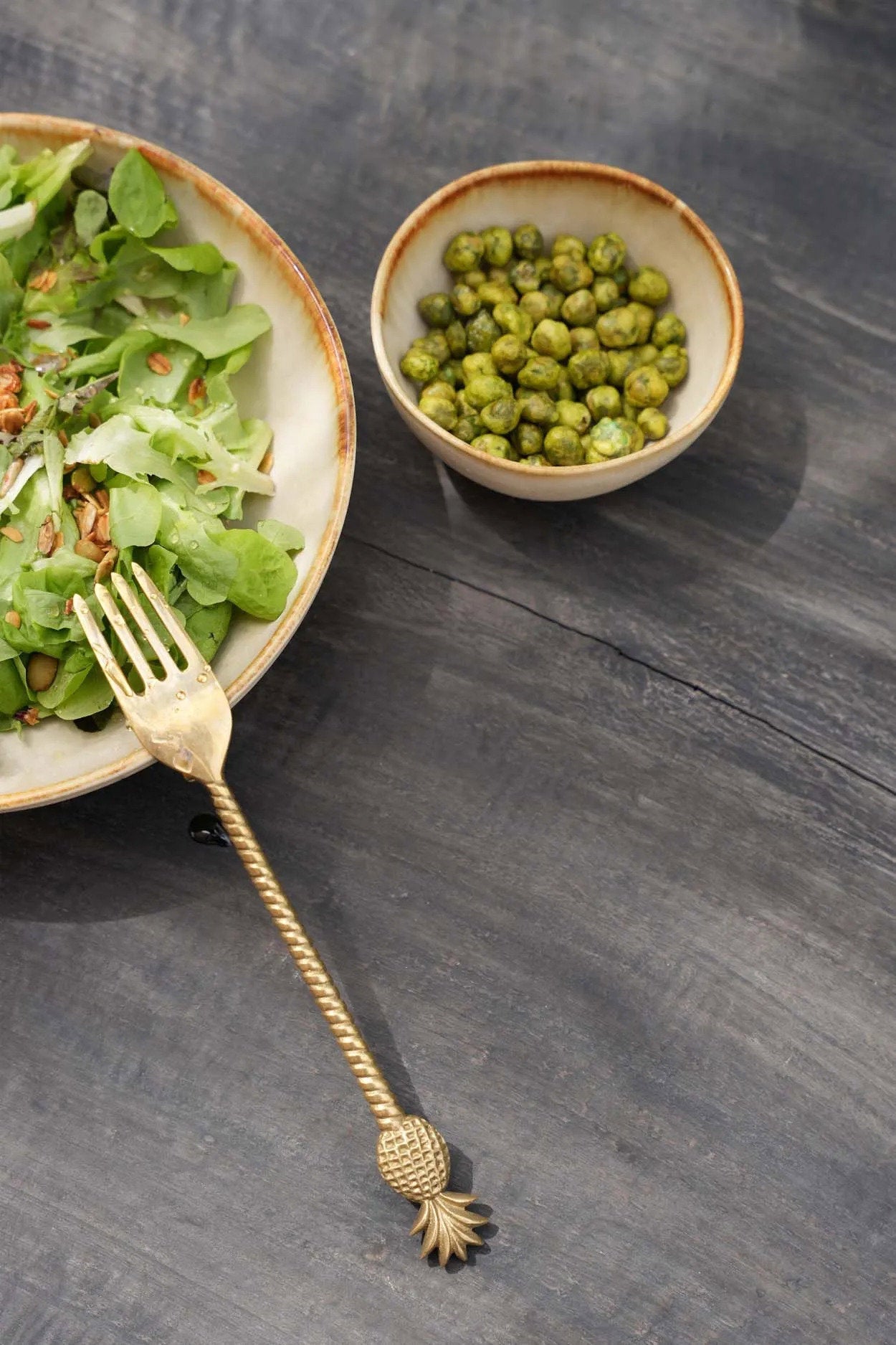 Die Ananasgabel - Gold