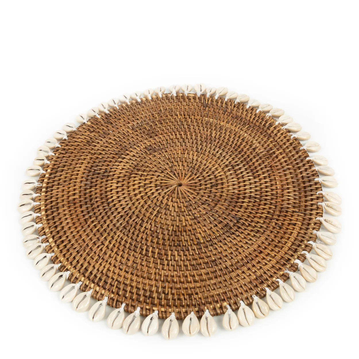 Das Koloniale Muschel-Platzdeckchen - Naturbraun