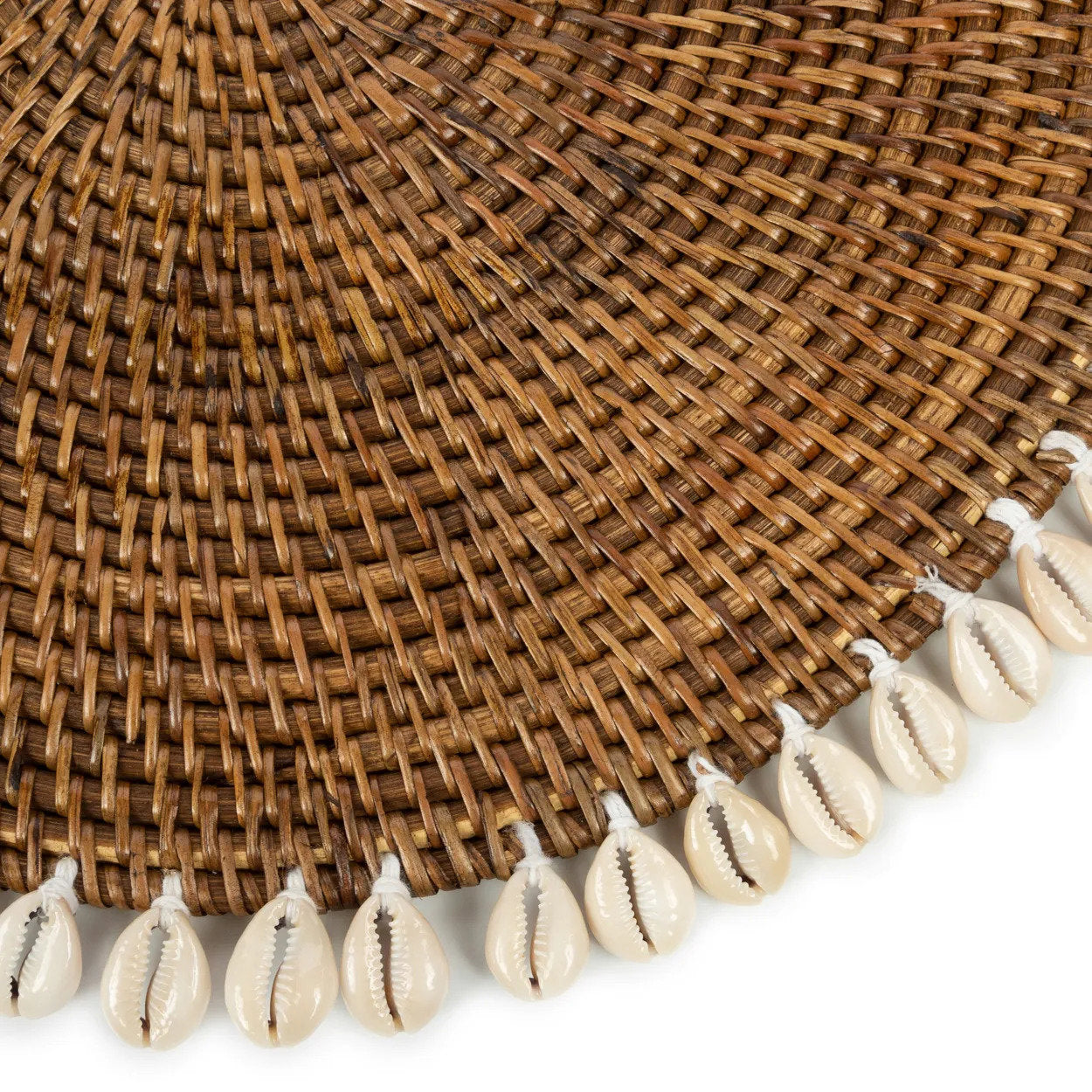 Das Koloniale Muschel-Platzdeckchen - Naturbraun
