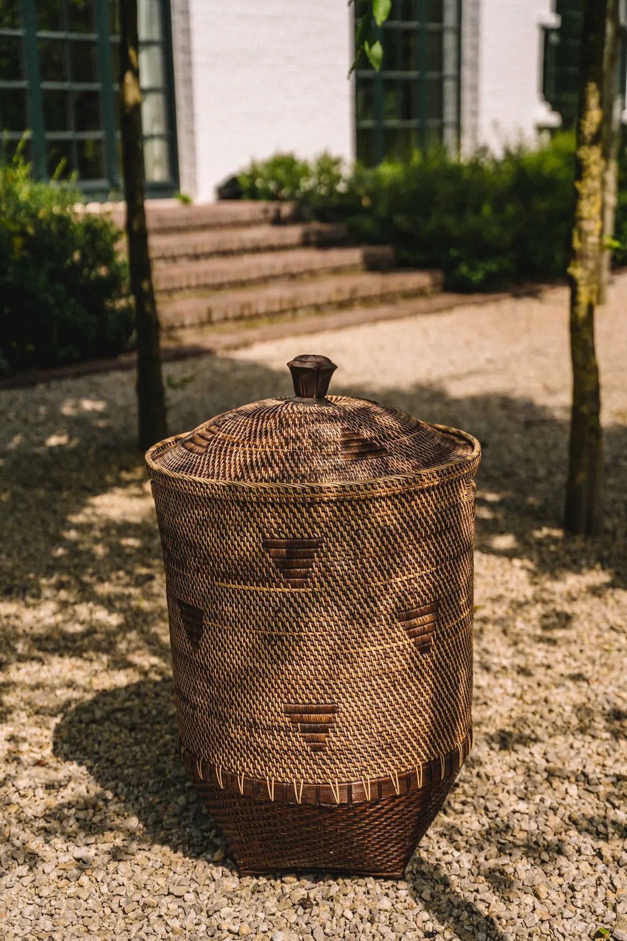 Der Koloniale Wäschekorb - Naturbraun - XL