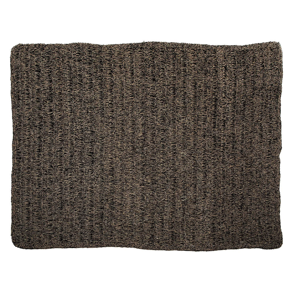 Der Seegras-Teppich - Natürlich Schwarz - 200x300