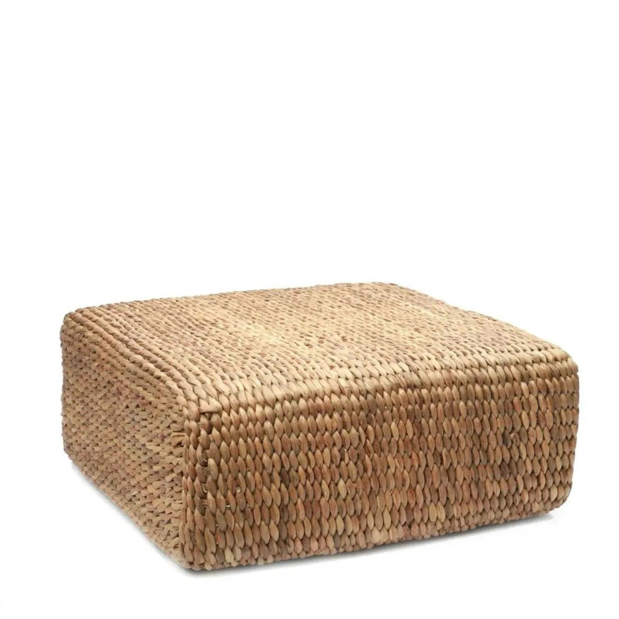 Der Hyazinth Pouf Quadratisch - Natur - M