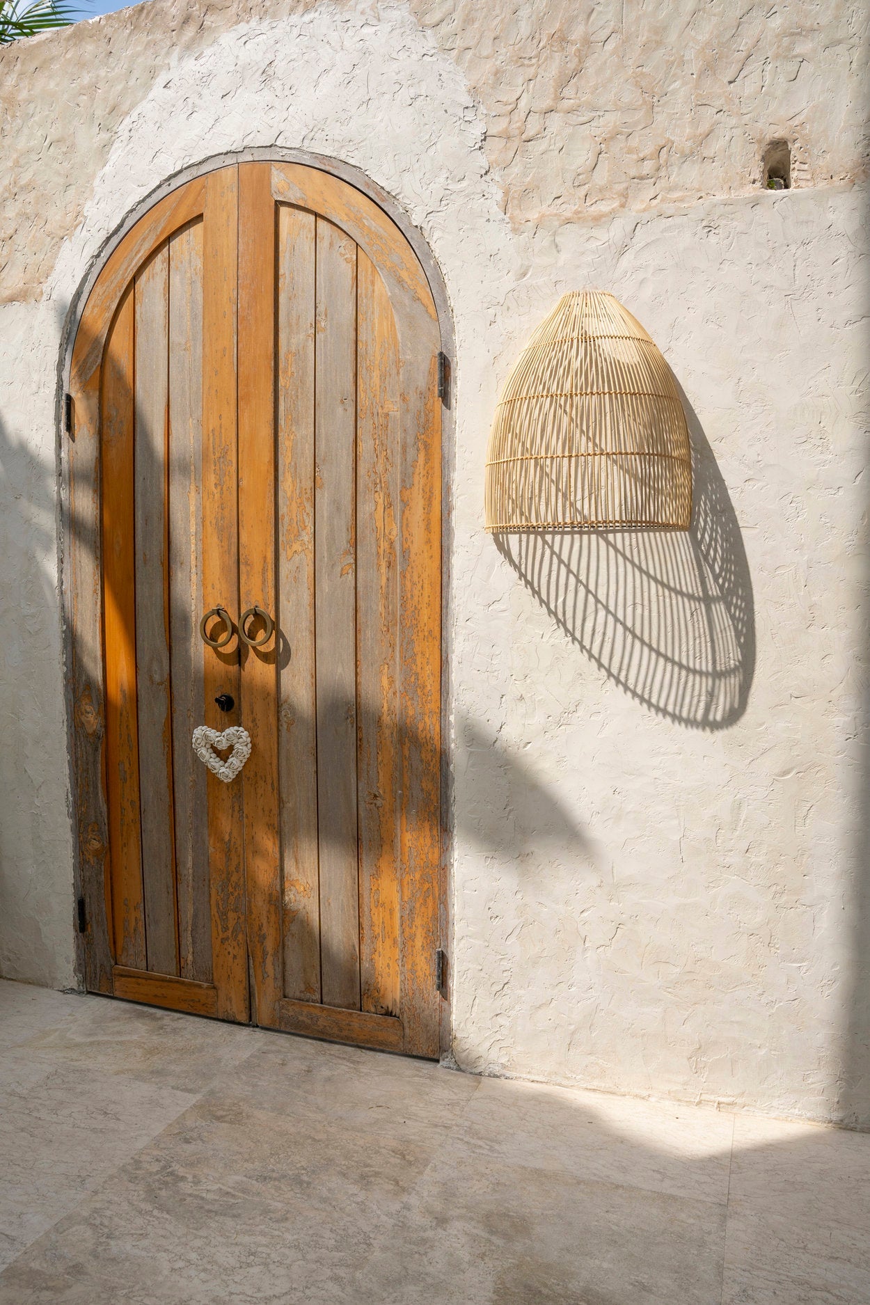 Die Lalo Applique Wandleuchte - Natur - L