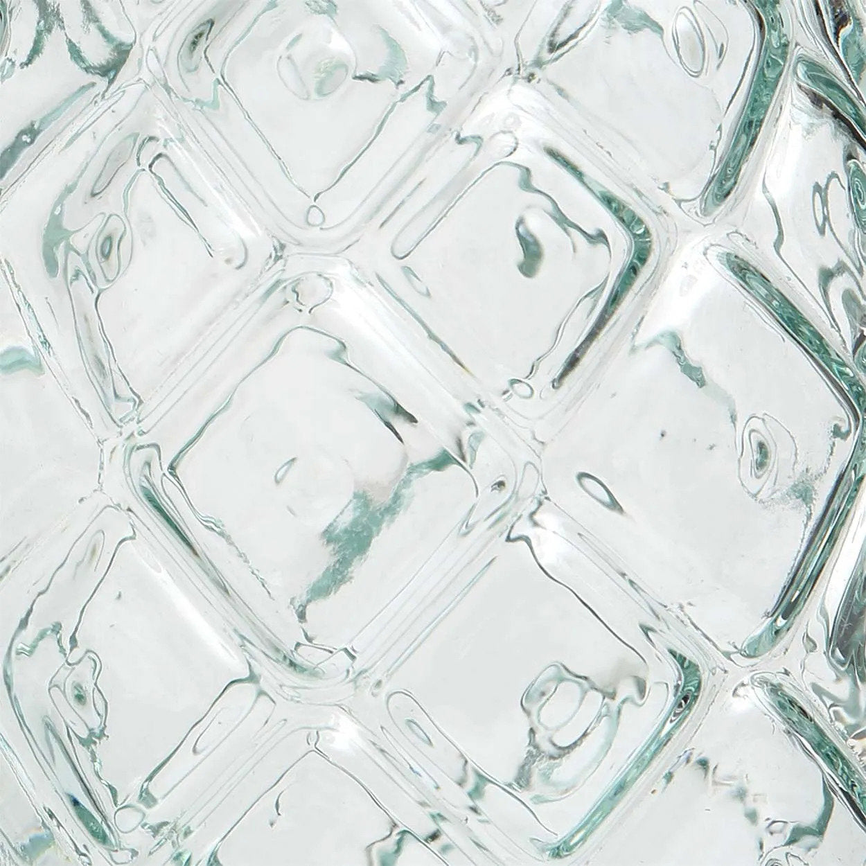 Die Ananas-Glas - Blau - M