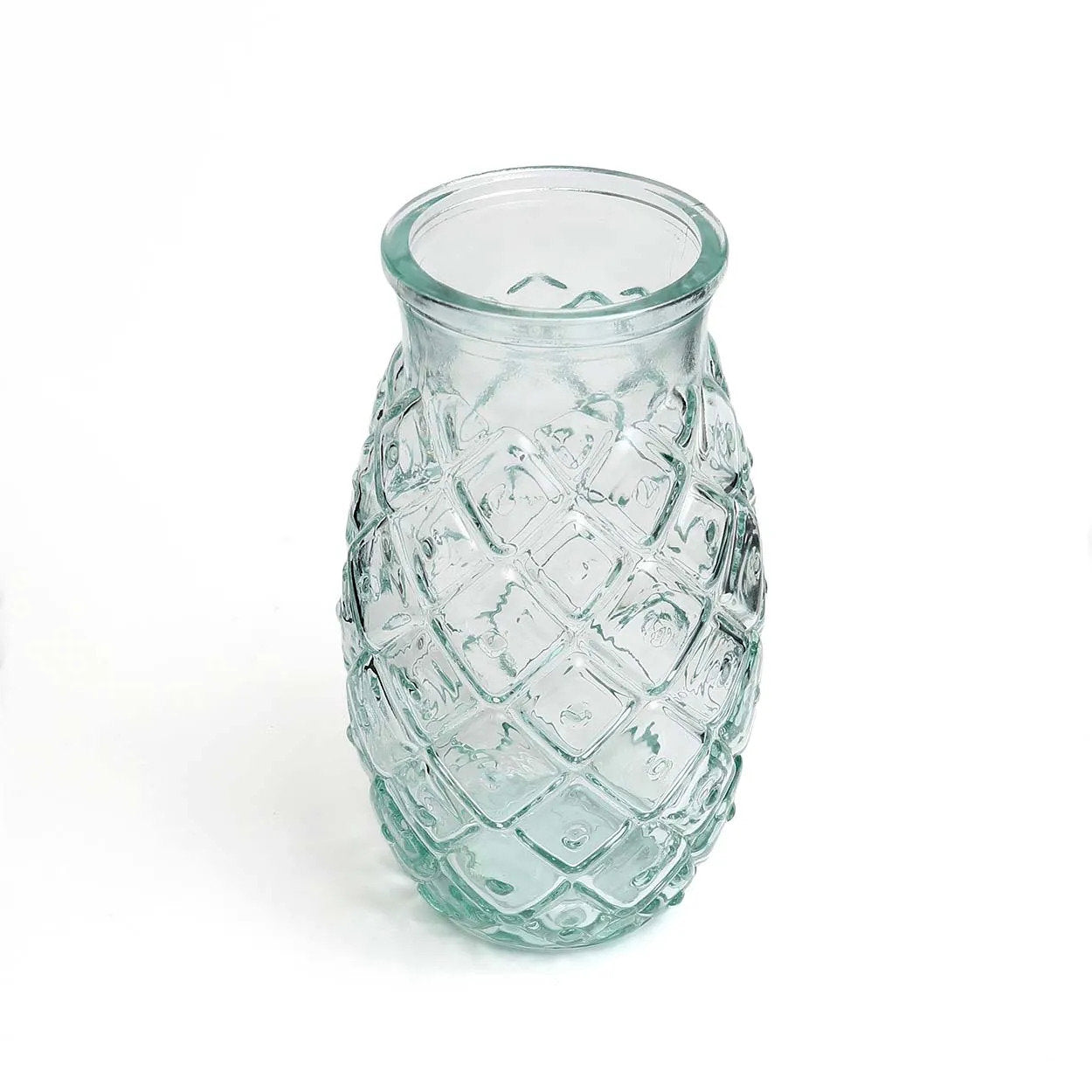 Die Ananas-Glas - Blau - M