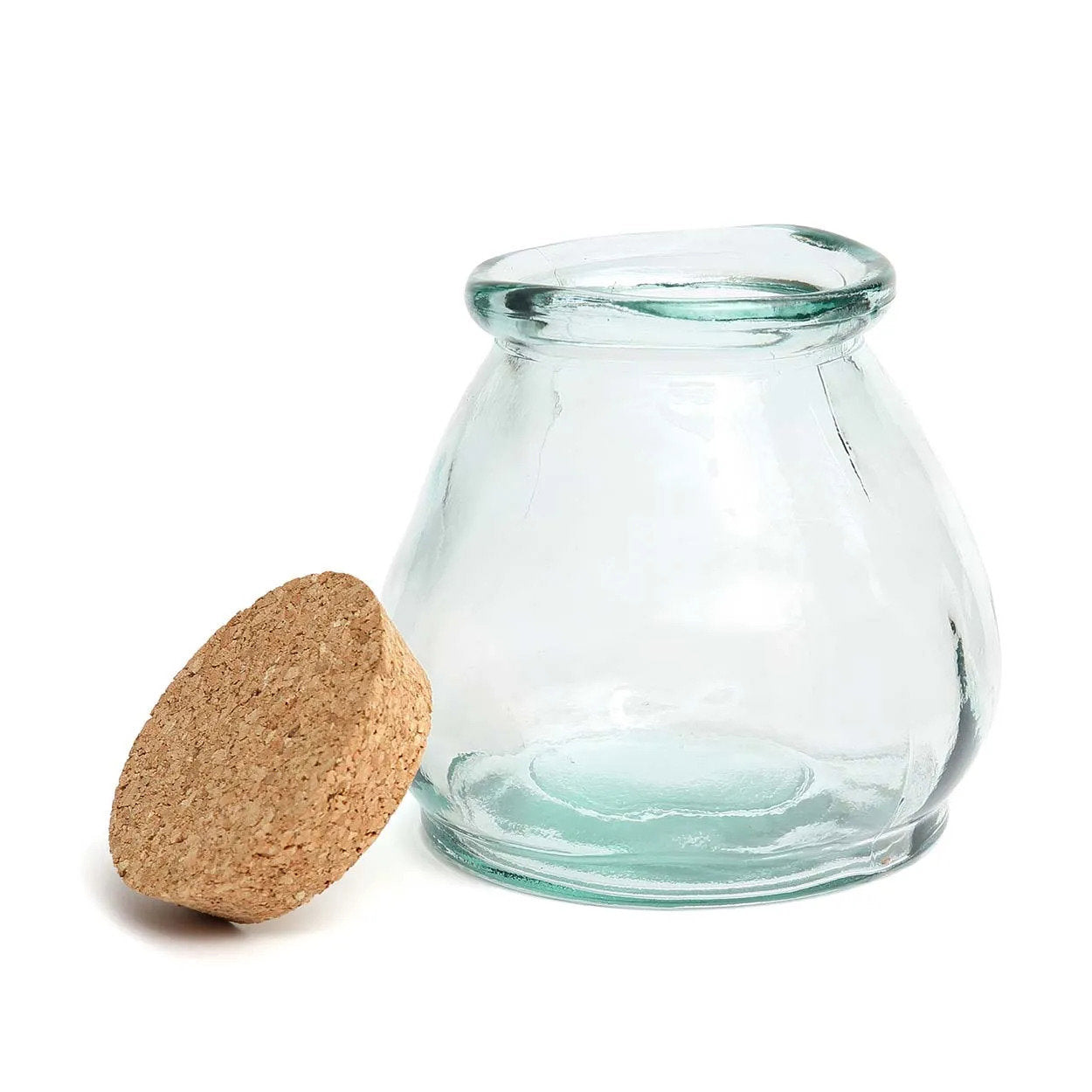Der Bauchglas-Topf - Blau - M