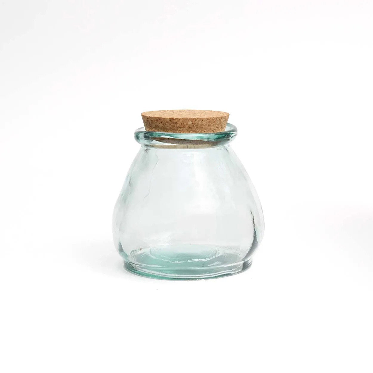 Der Bauchglas-Topf - Blau - S