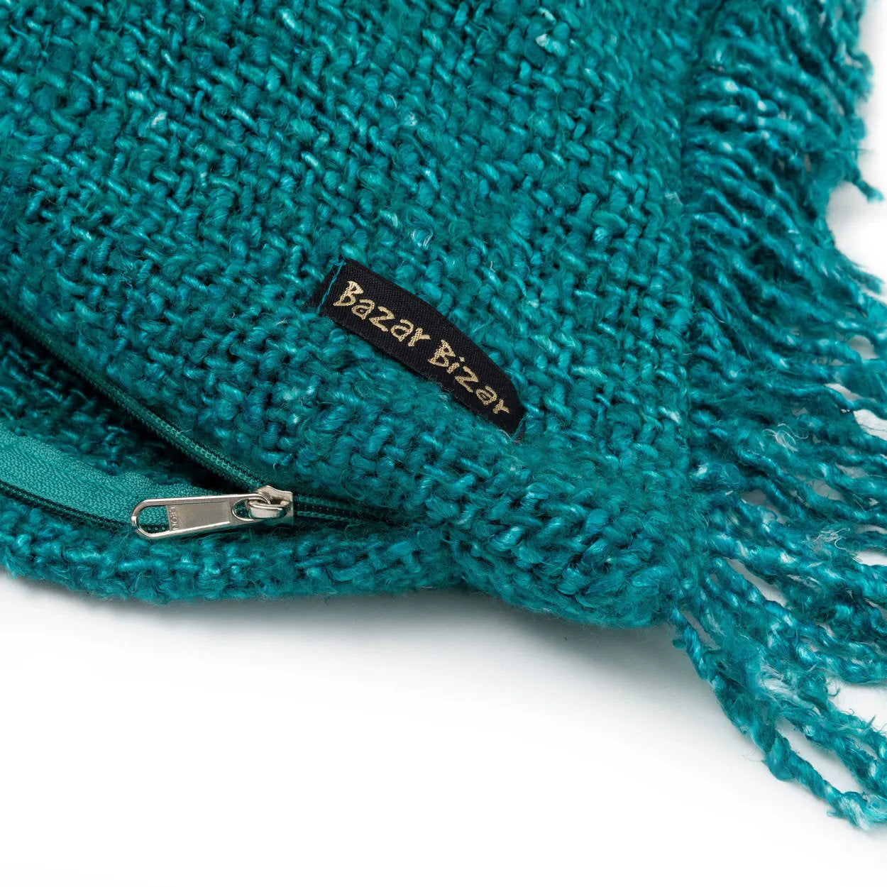 Der Oh My Gee-Kissenbezug - Aqua - 35x100