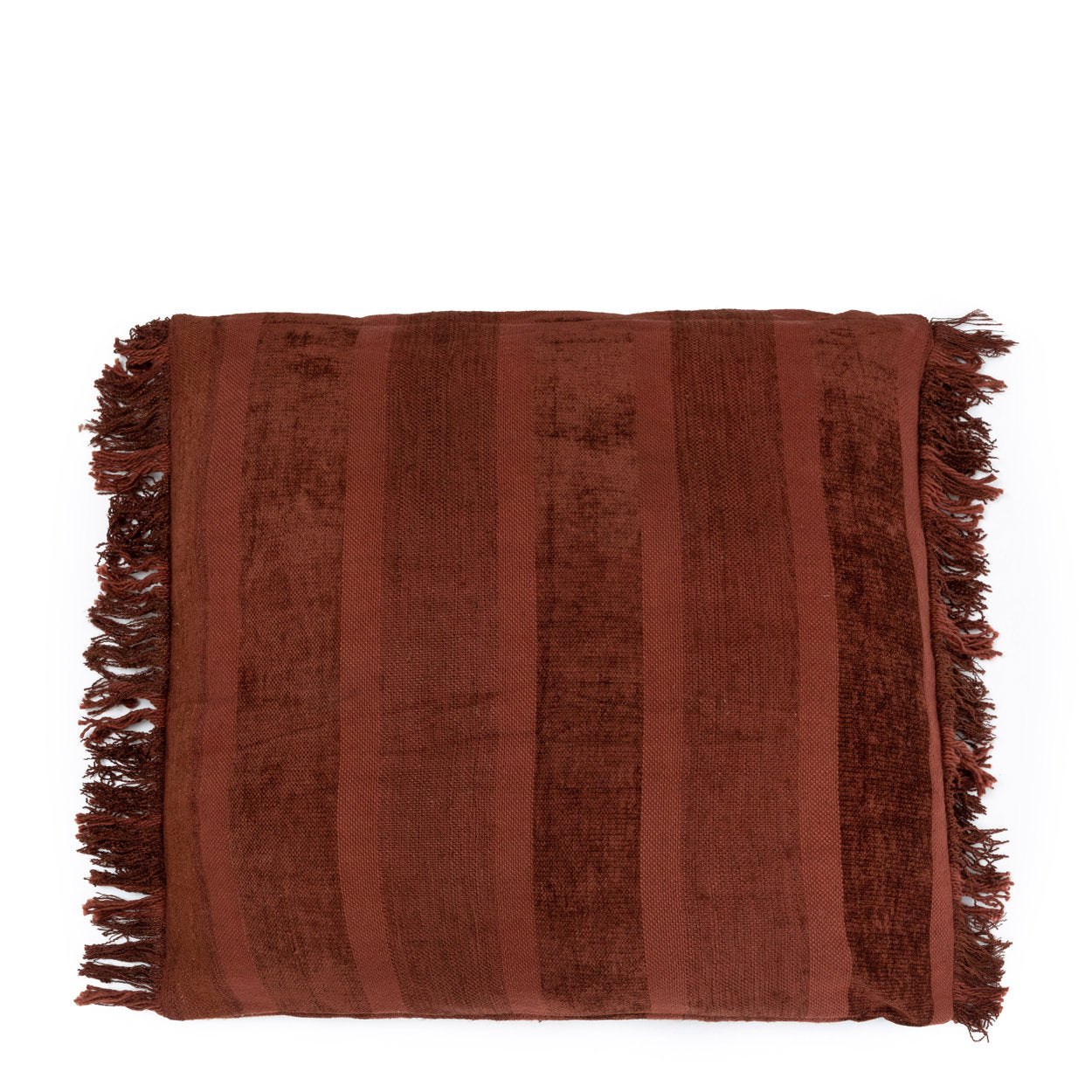 Der Oh My Gee Kissenbezug - Bordeaux Samt - 60x60
