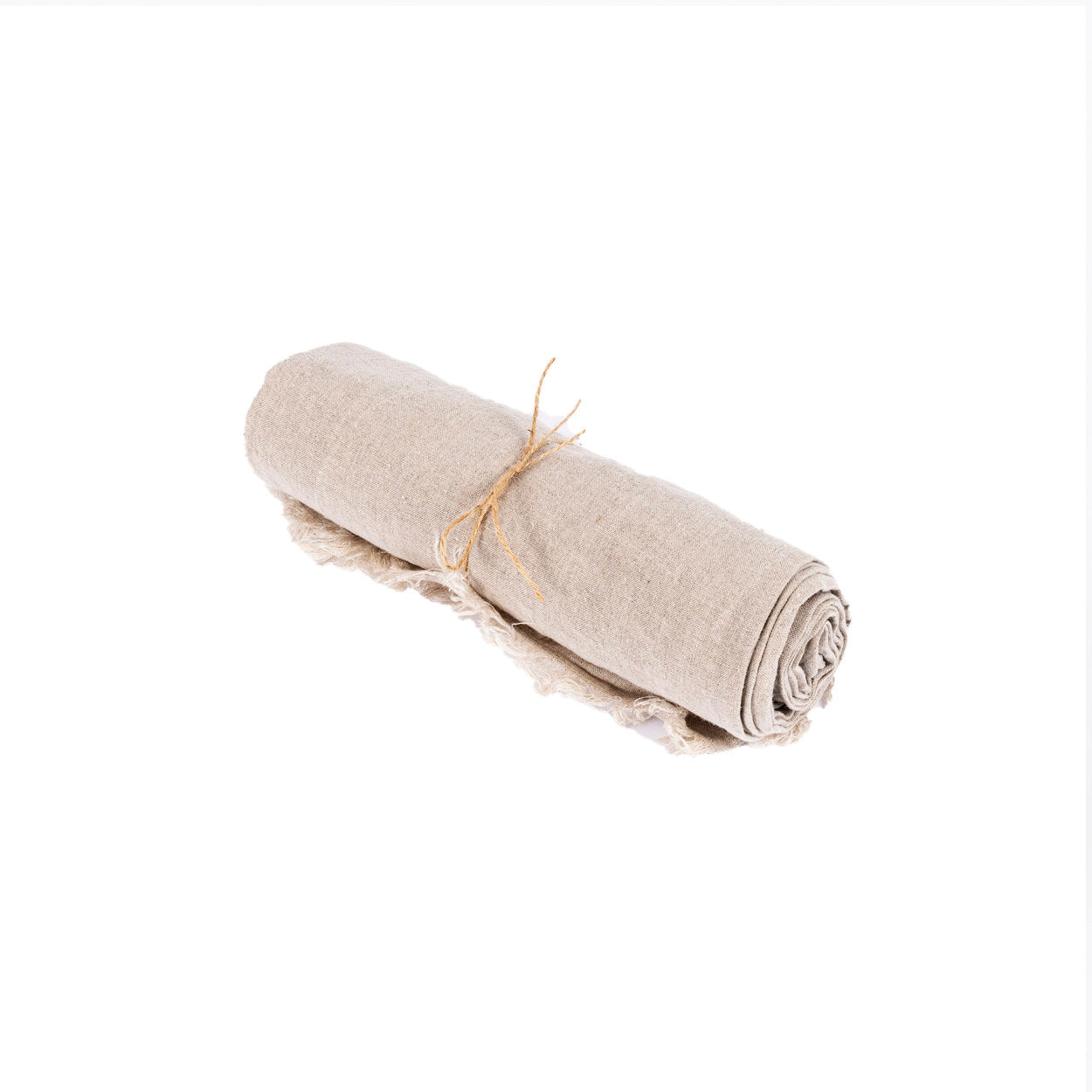 Die Tischdecke aus Leinen - Beige - 150x200