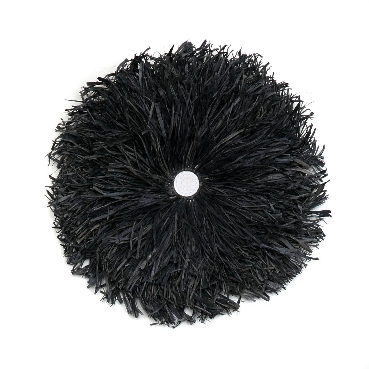 Die Raffia Juju Wanddekoration - Schwarz