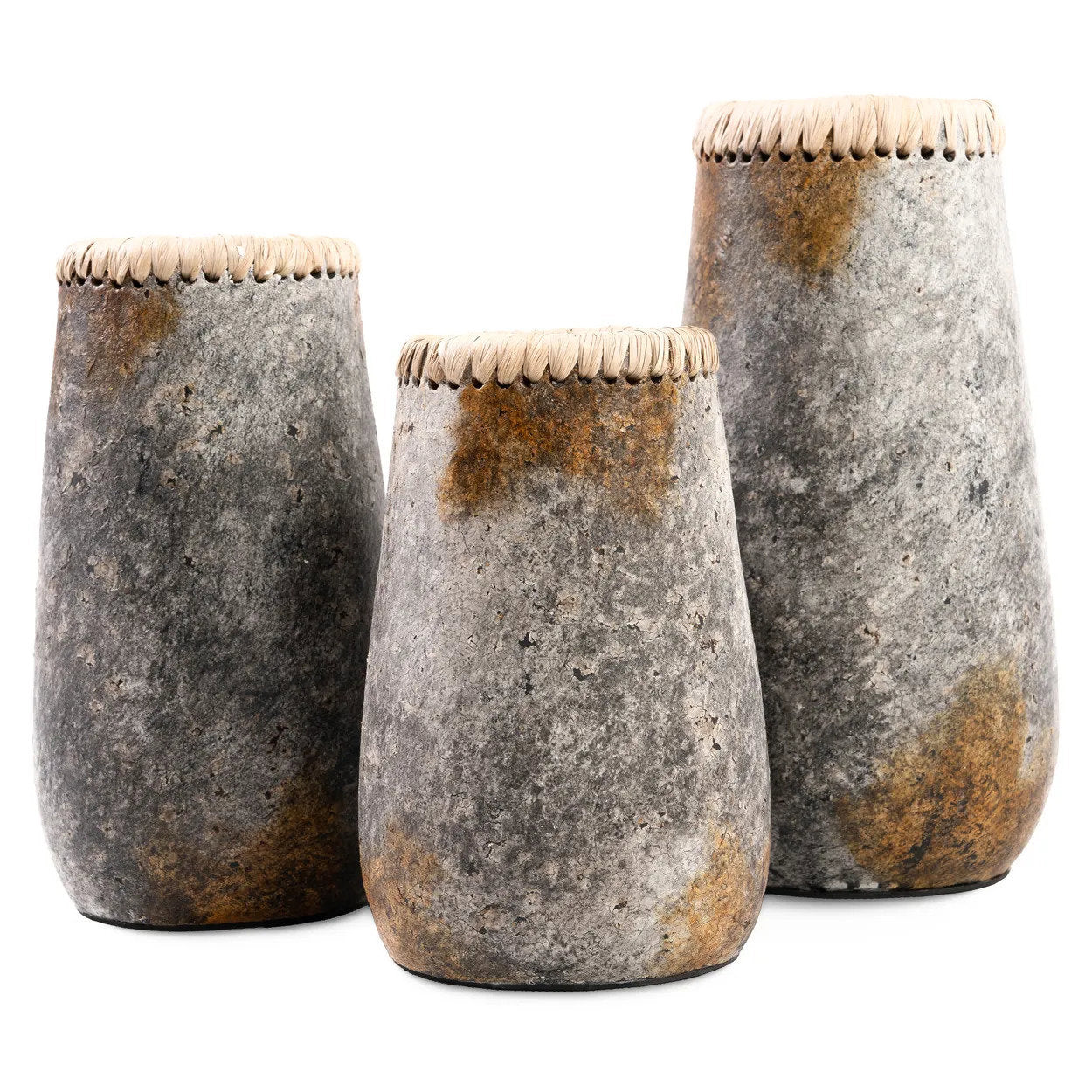 Die heimtückische Vase - Antik Grau - S