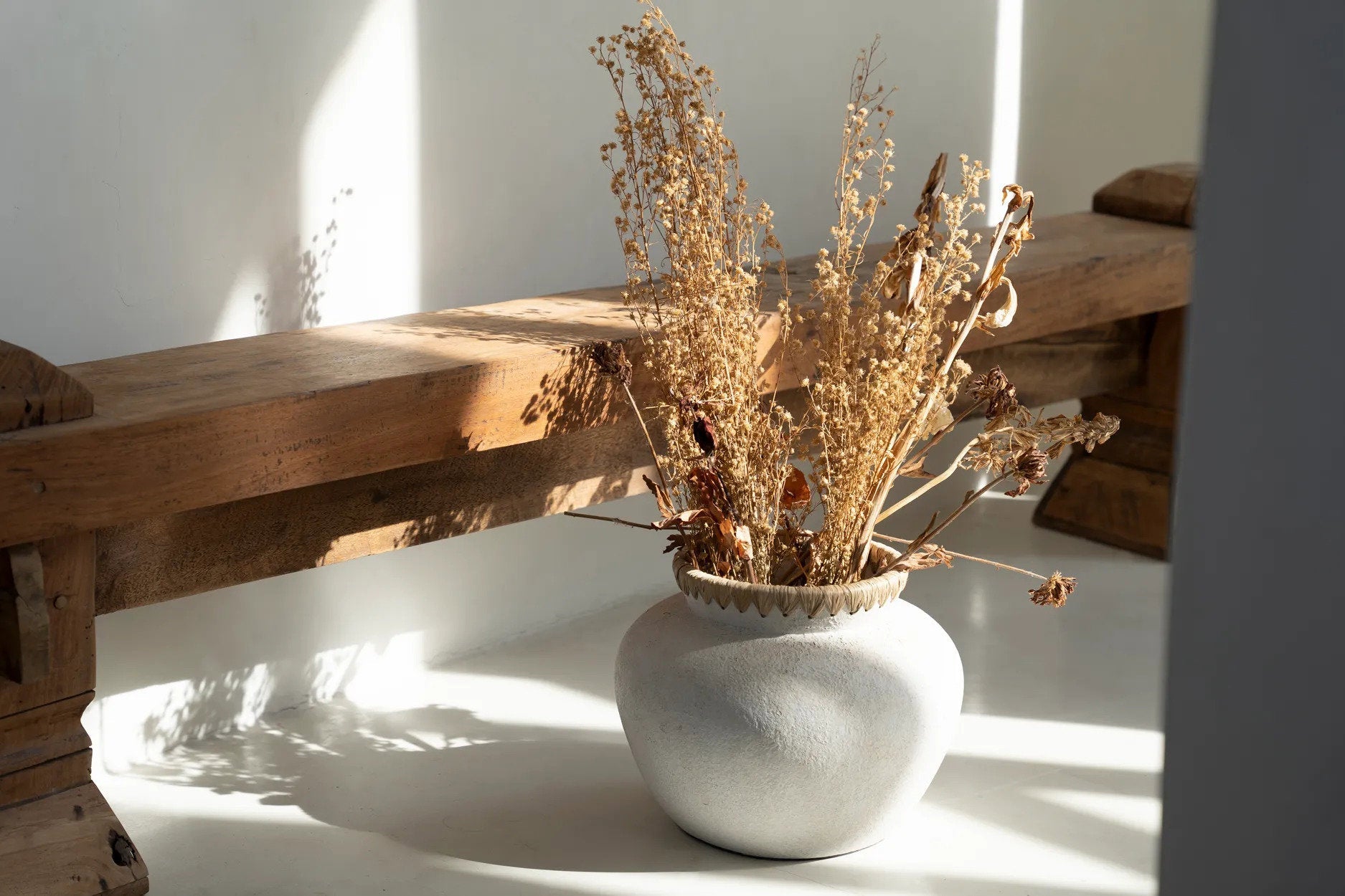 Die Styly Vase - Beton Natur - M