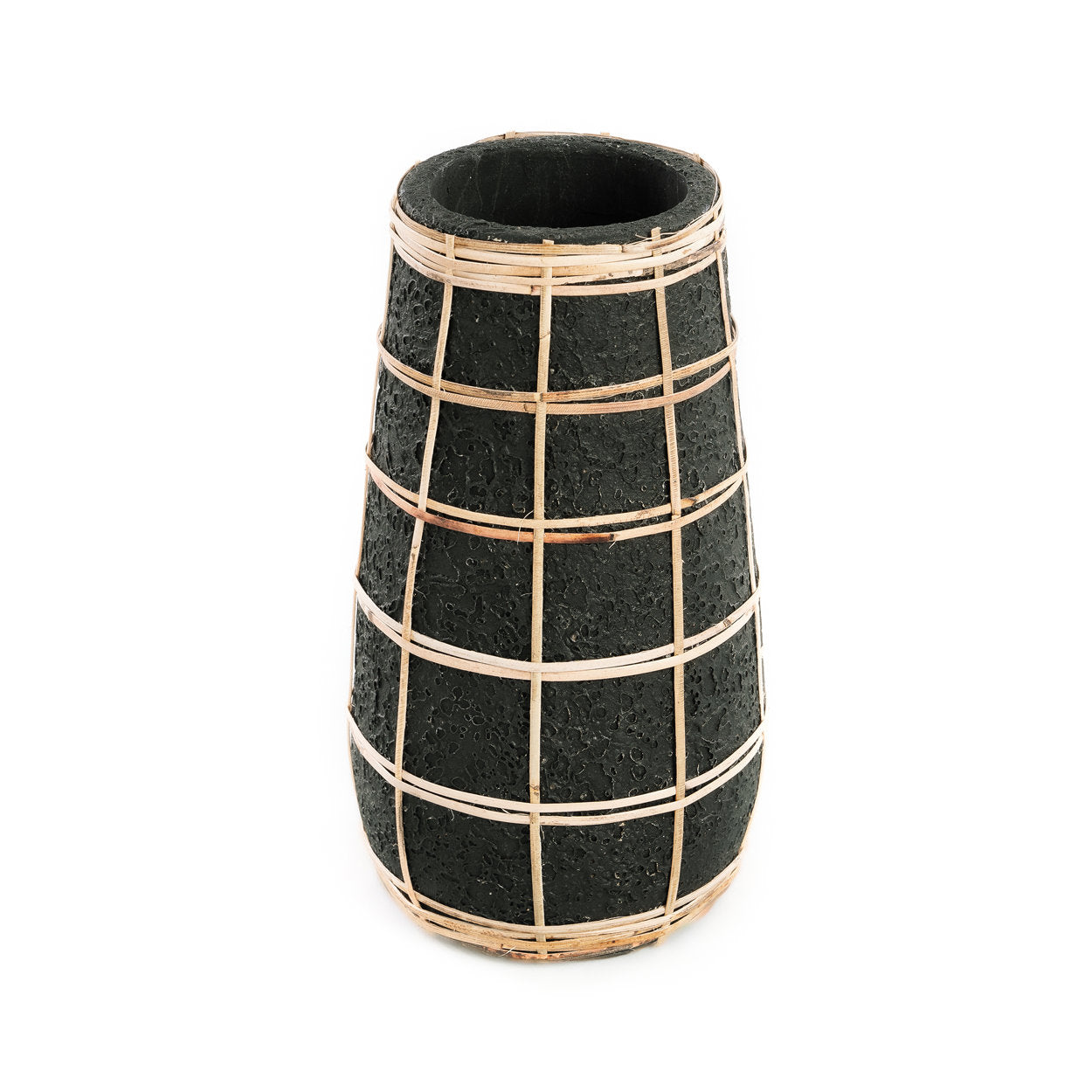 Die Cutie Vase - Schwarz Natürlich - M