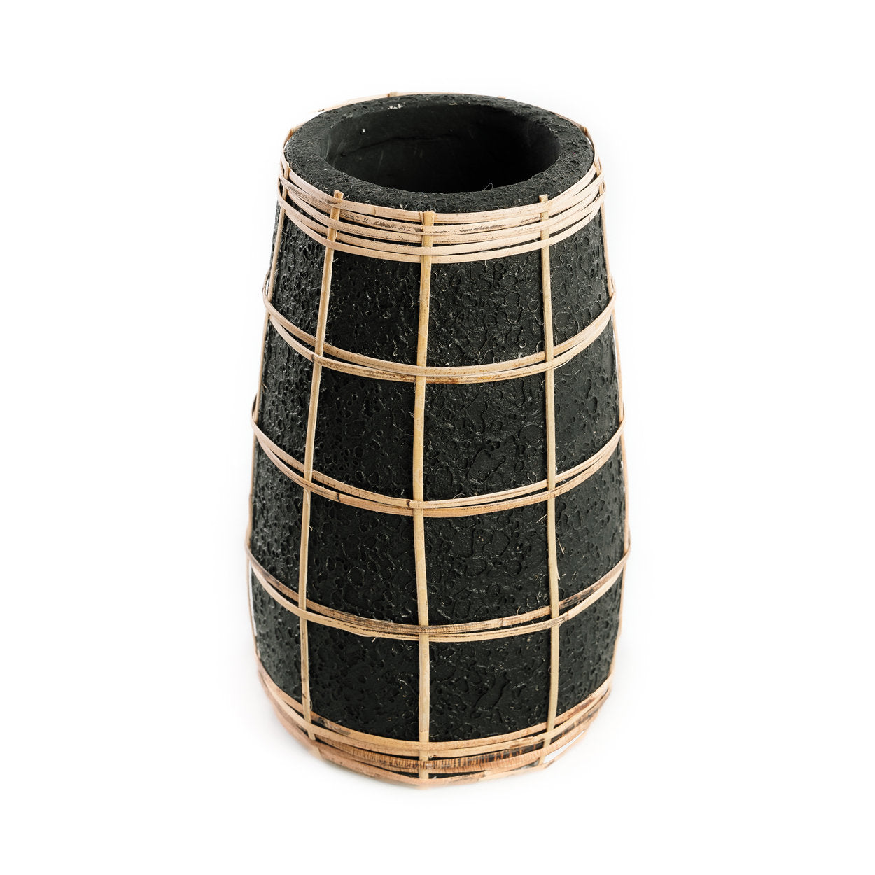 Die Cutie Vase - Schwarz Natürlich - S