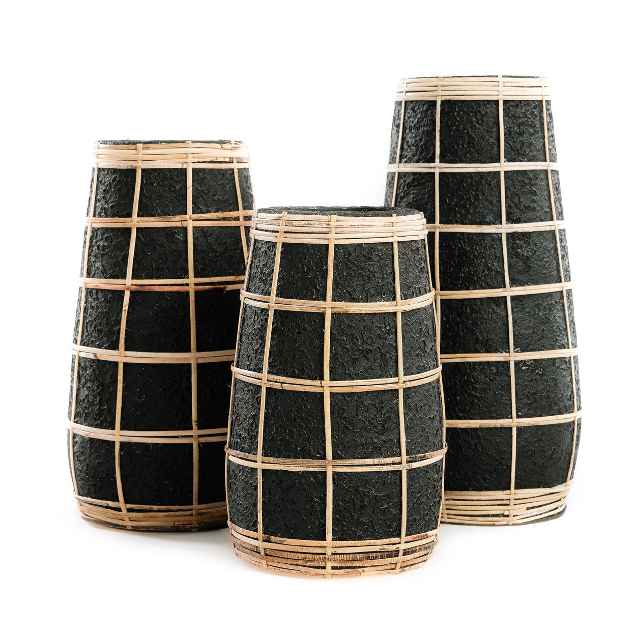 Die Cutie Vase - Schwarz Natürlich - S