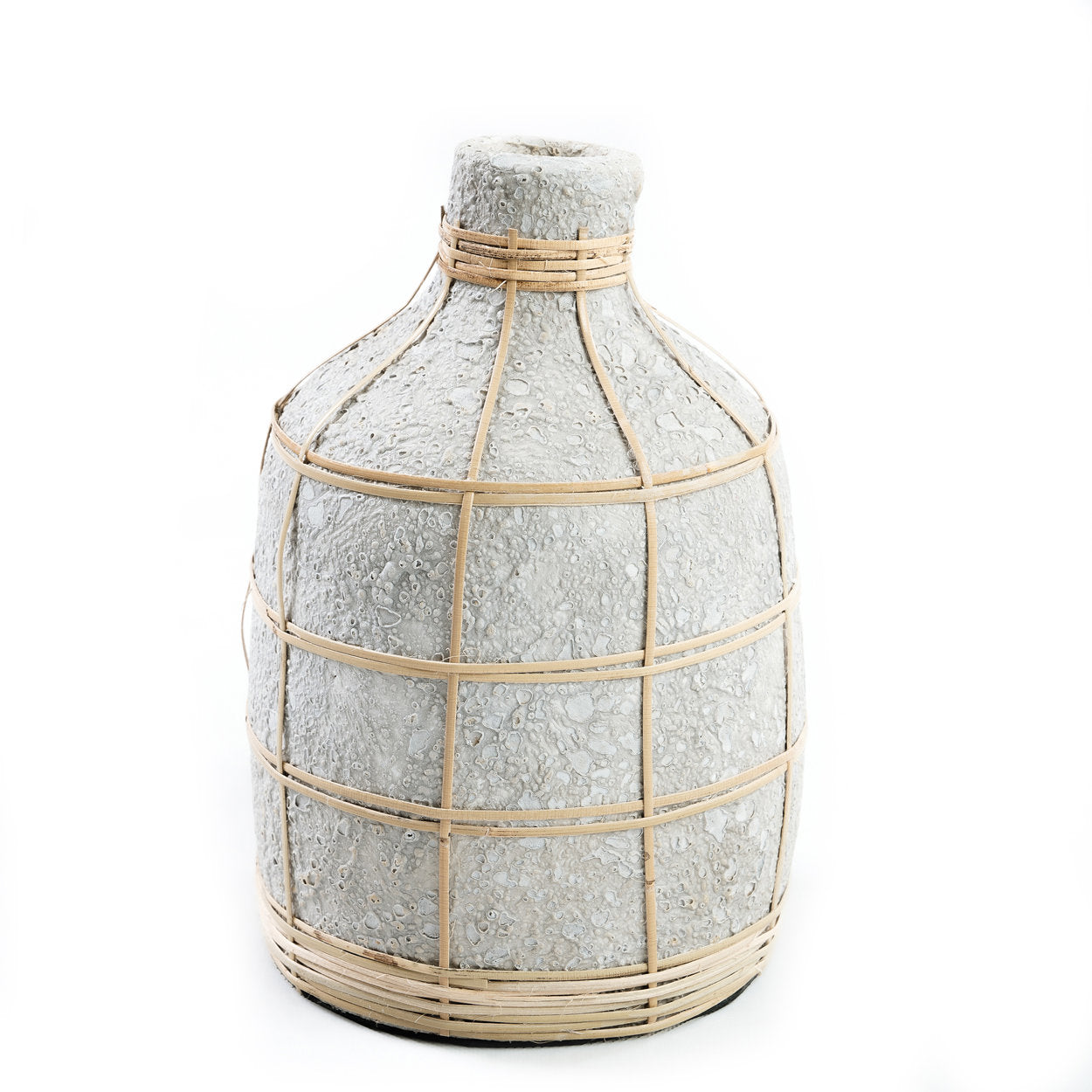 Die Whoopy Vase - Beton Grau Natur - M