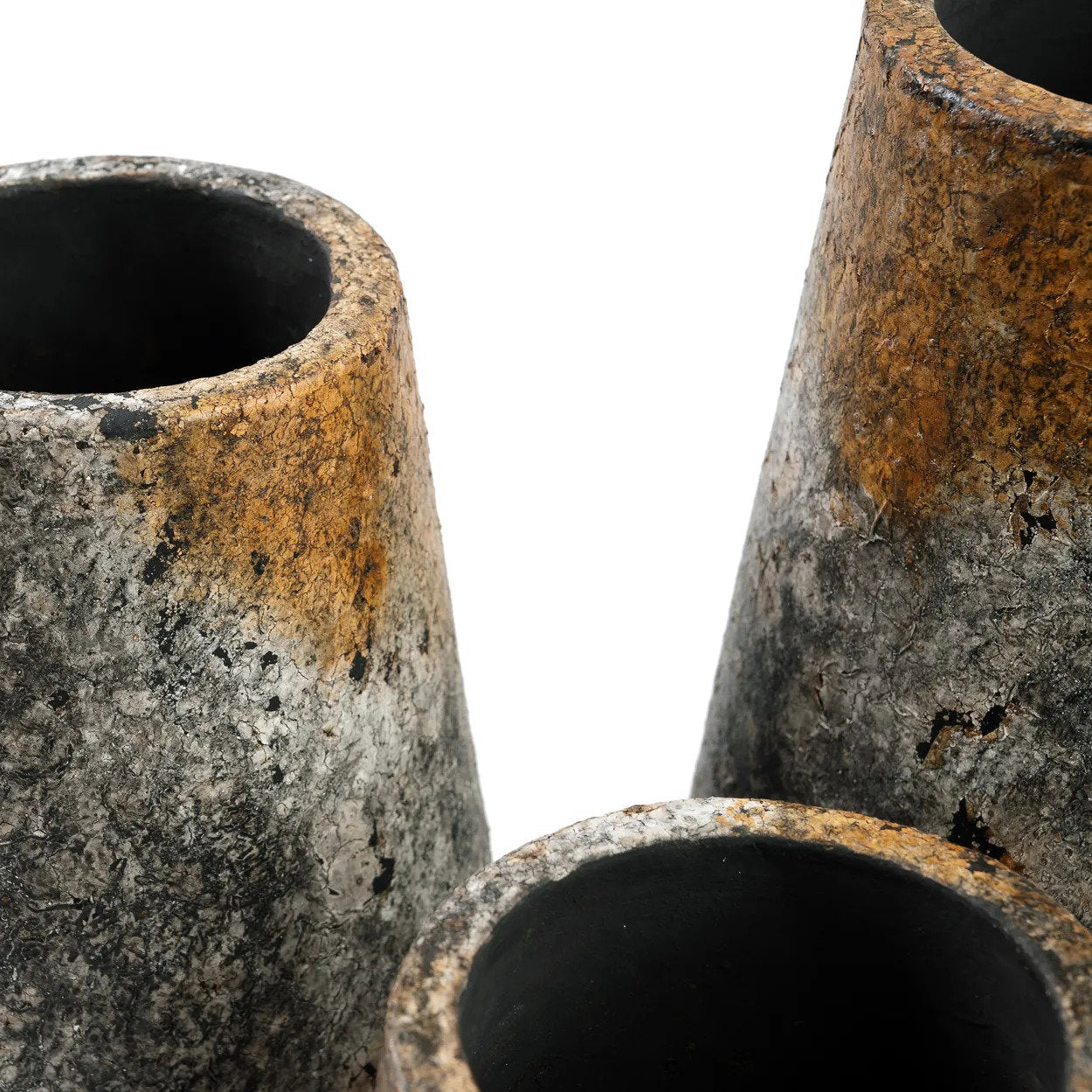 Die gespenstische Vase - Antik Grau - S