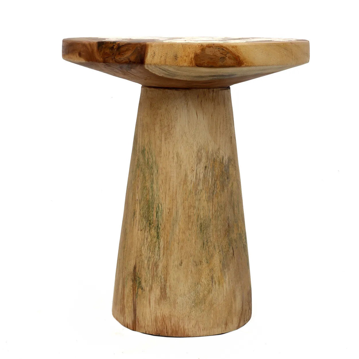 Der konische Beistelltisch Timber - Natur - 50