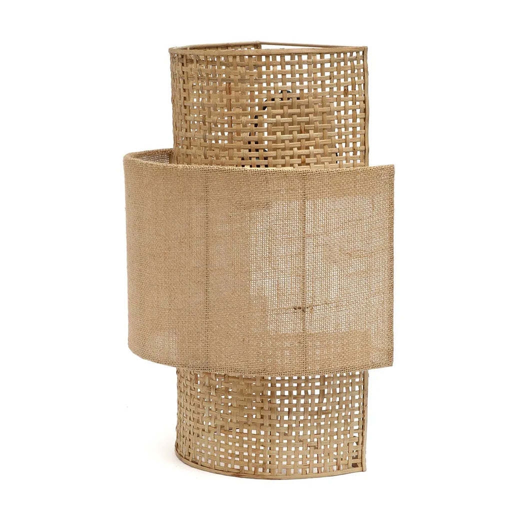 Die Bolly Jute Wandlampe - Natur - M