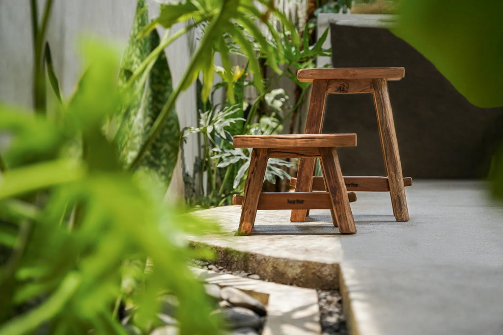 Der Shoji-Hocker - Natur - L