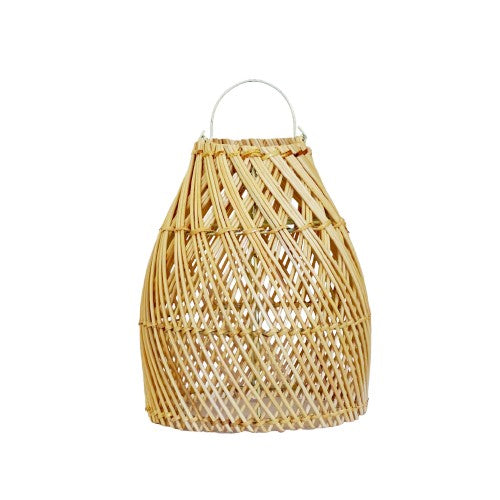 Ayana Rattan Lampenschirm Natural Cross - S