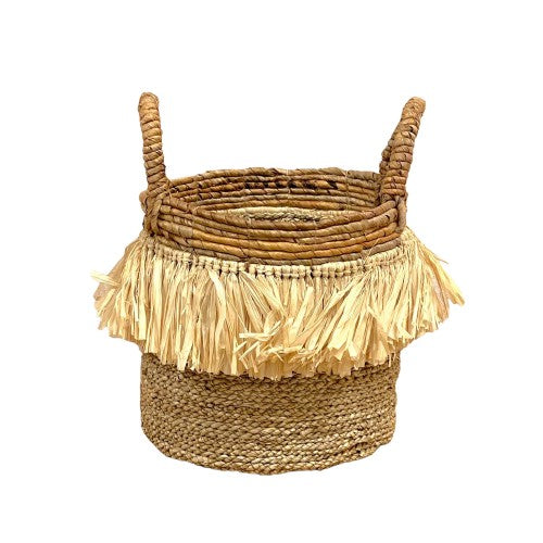 Berawa Korb Natur Raffia - S