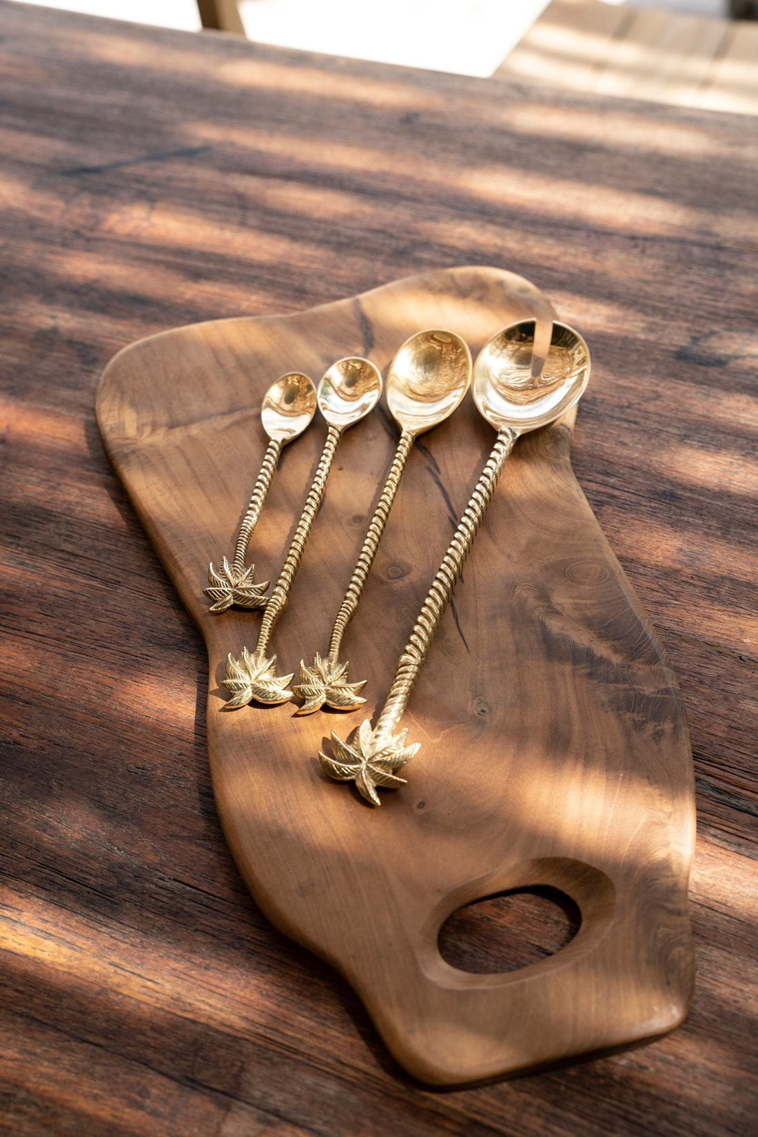 Die Palme Salatgabel - Gold