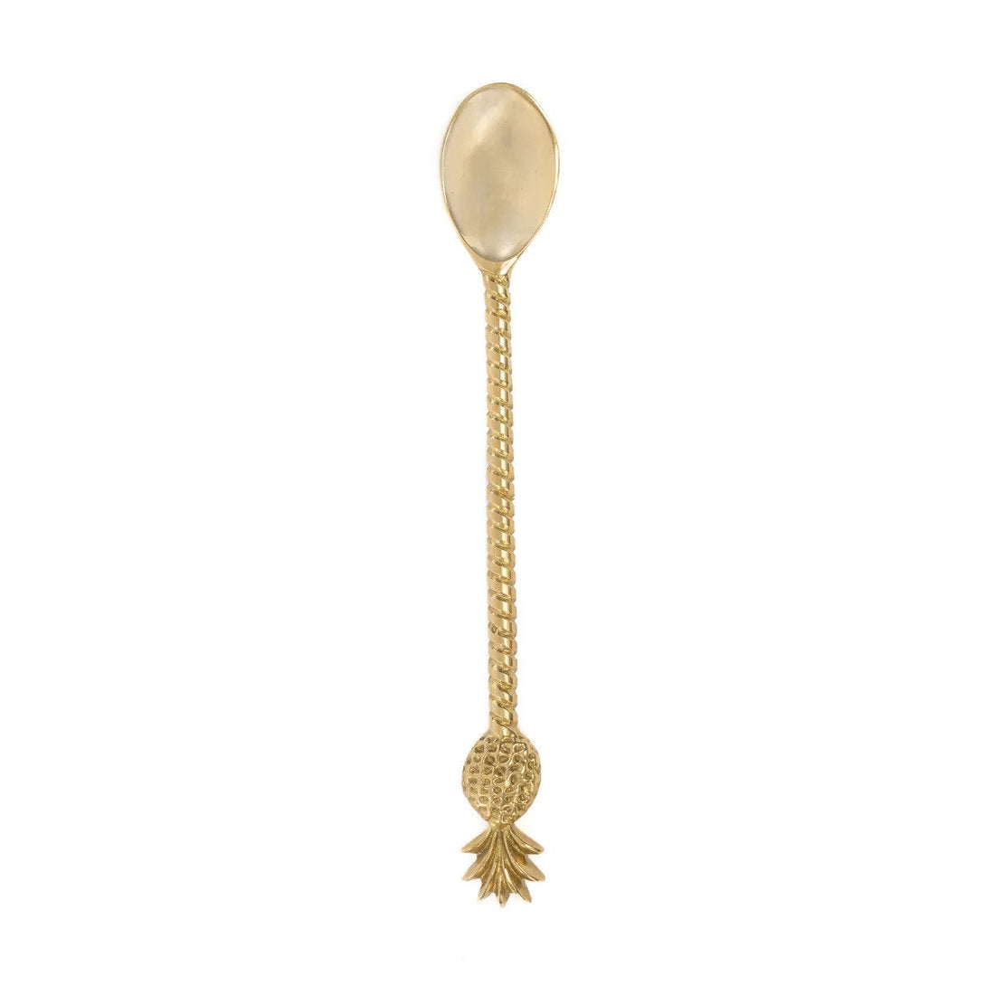 Der lange Ananaslöffel - Gold