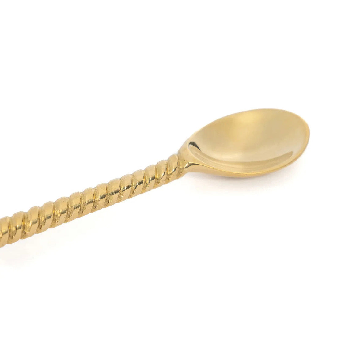 Der lange Ananaslöffel - Gold