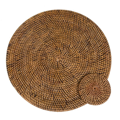Der Koloniale Untersetzer - Naturbraun