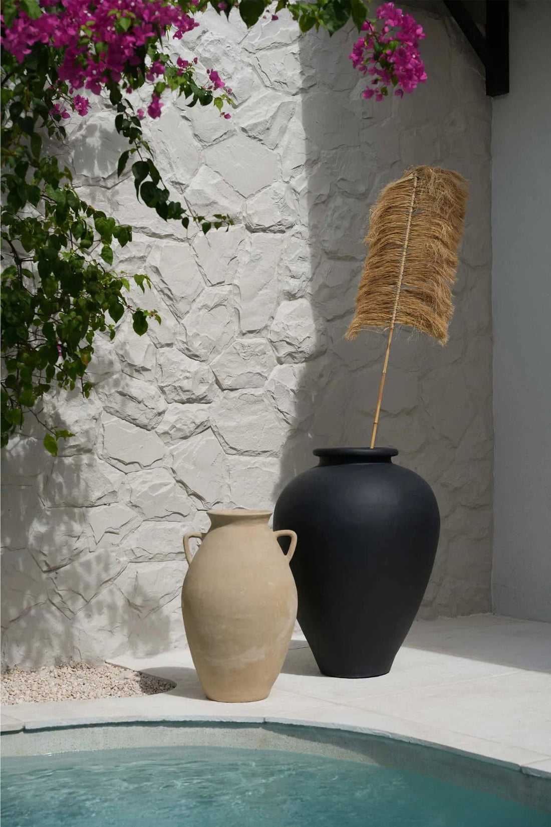 Aus Raffia Palmeira - Natürlich