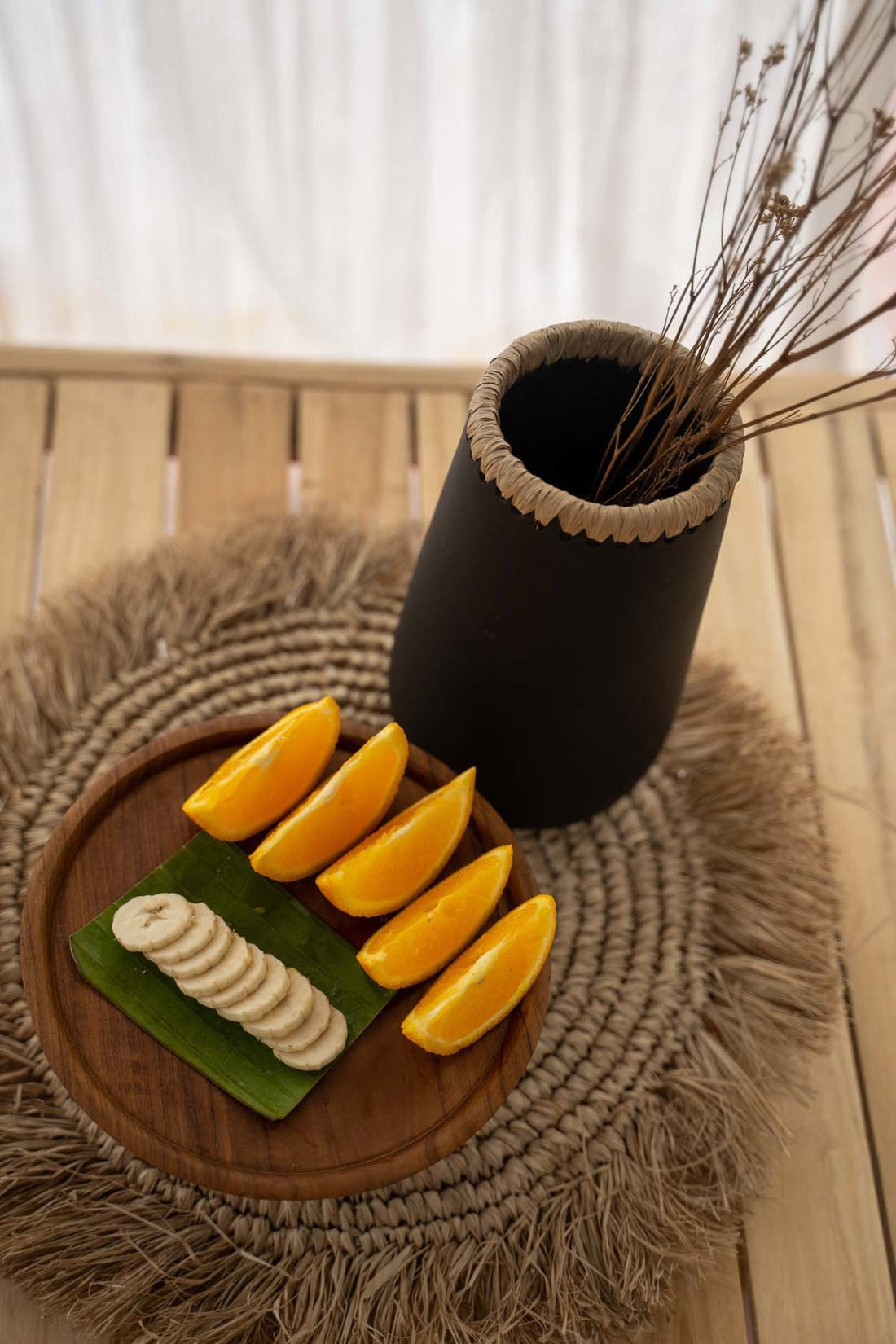 Das Seegras Raffia Tischset - Natur