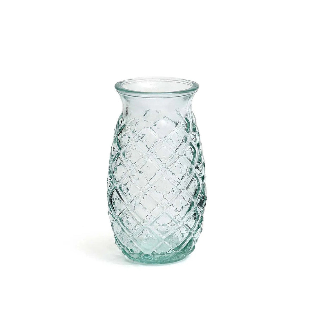 Die Ananas-Glas - Blau - M