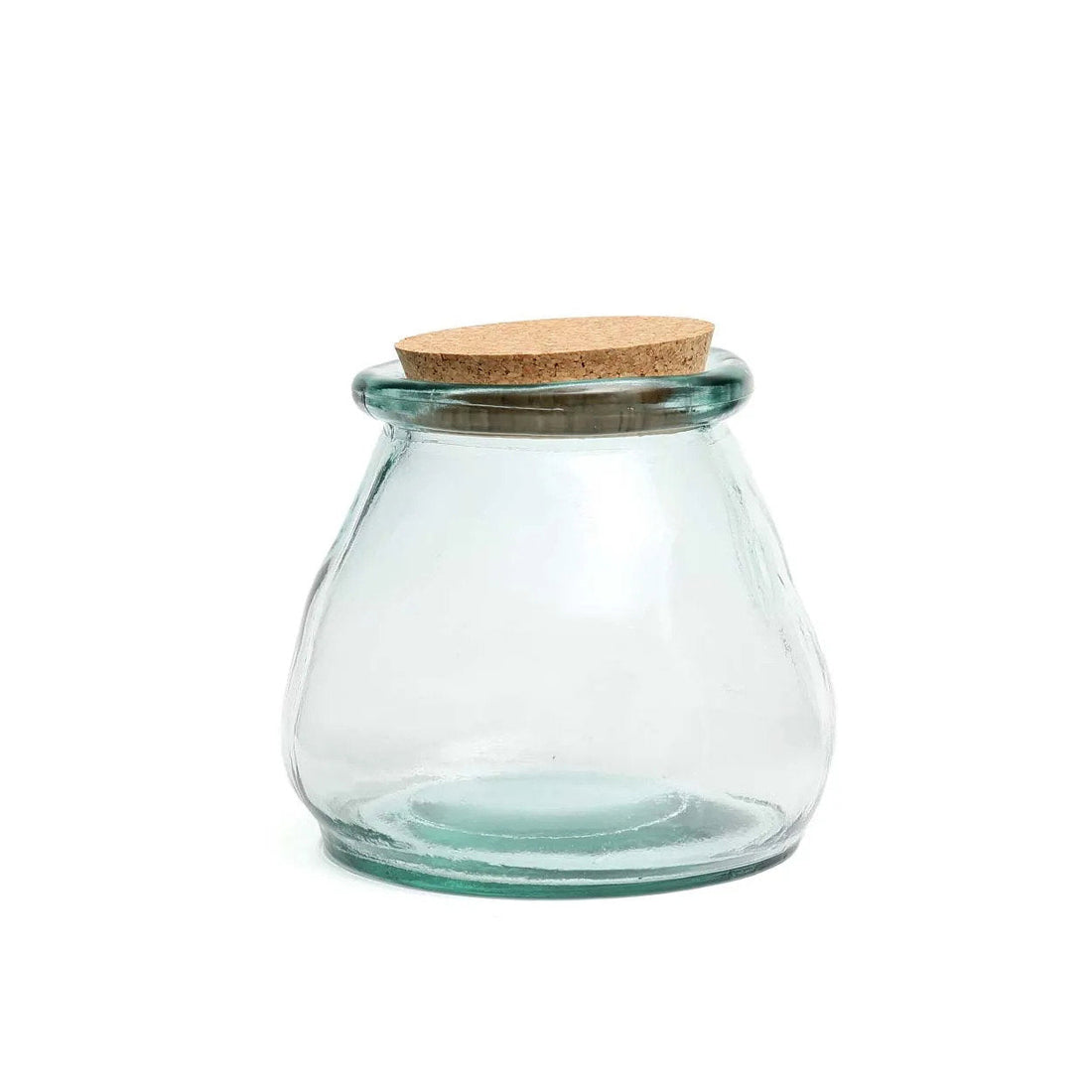Der Bauchglas-Topf - Blau - L
