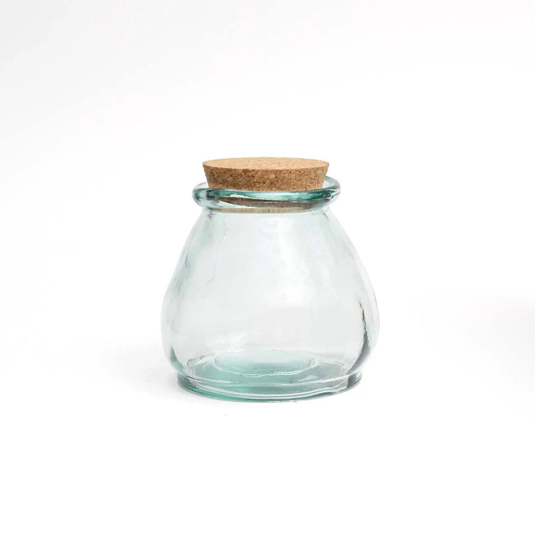 Der Bauchglas-Topf - Blau - S