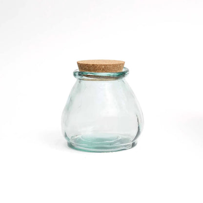 Der Bauchglas-Topf - Blau - S
