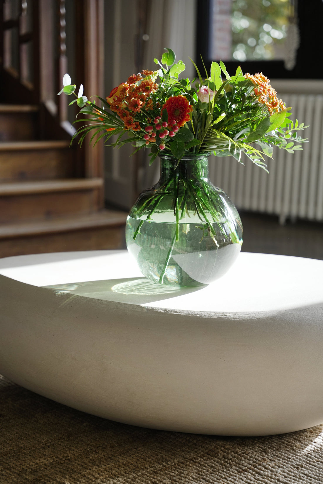 Die Qiezi-Vase - Grün - L