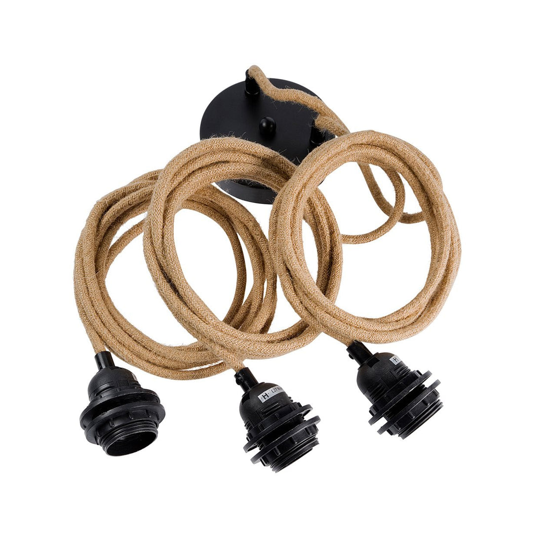 Lampenhalter für die Terrasse - natur - 3 Halter