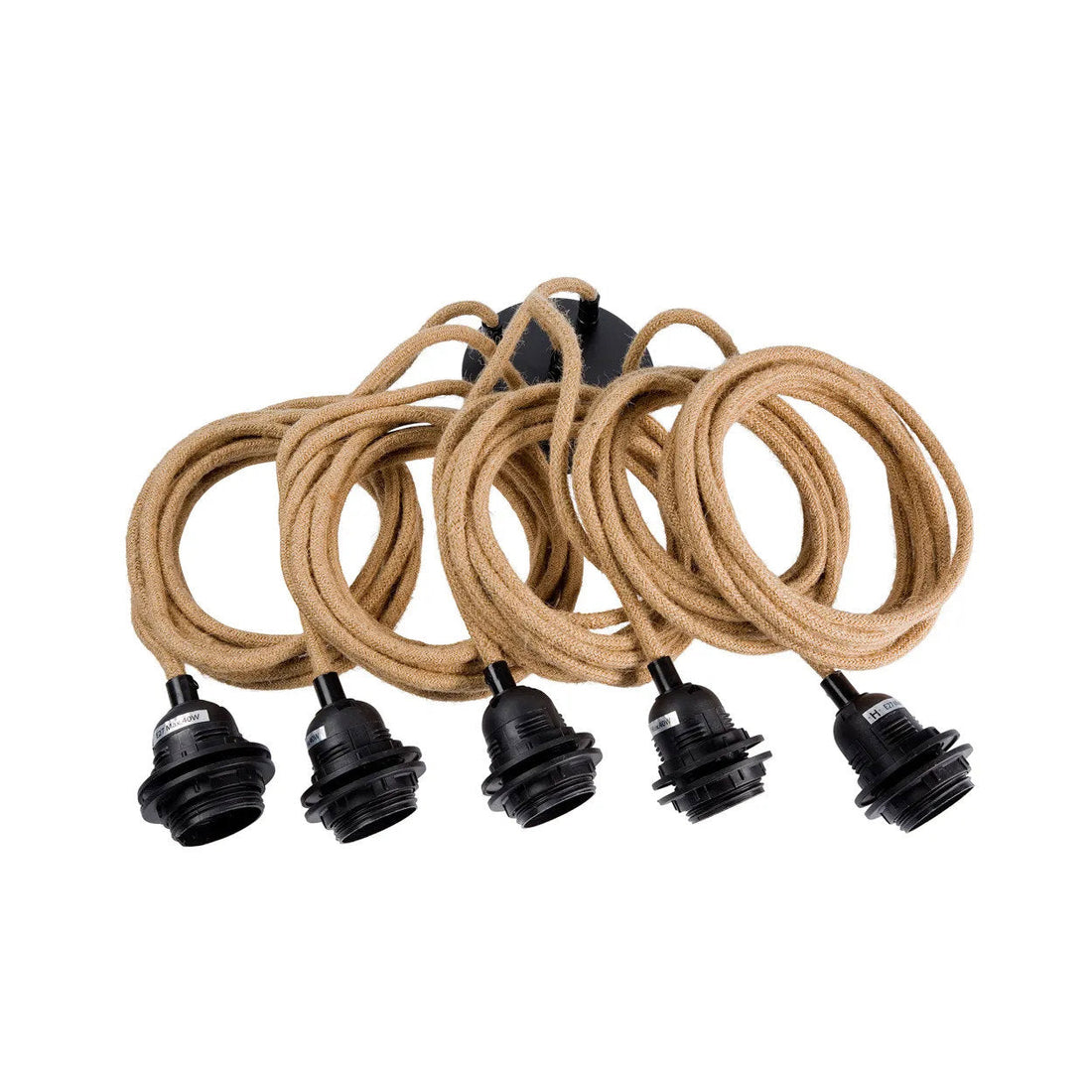Lampenhalter für die Terrasse - natur - 5 Halter