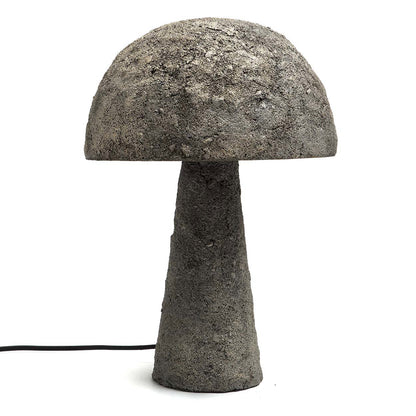 Die Beton-Pilz-Tischlampe