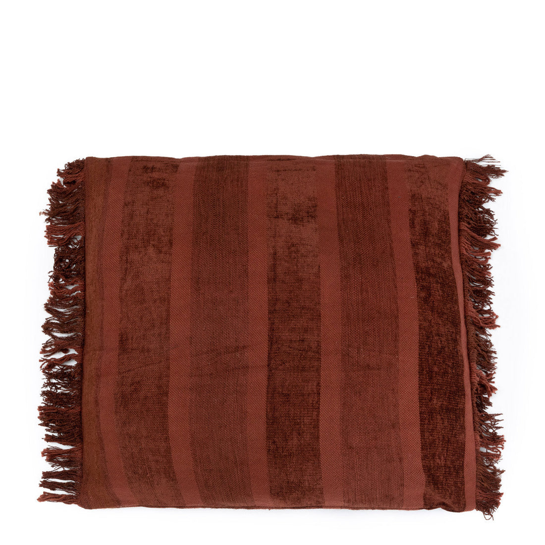 Der Oh My Gee Kissenbezug - Bordeaux Samt - 60x60