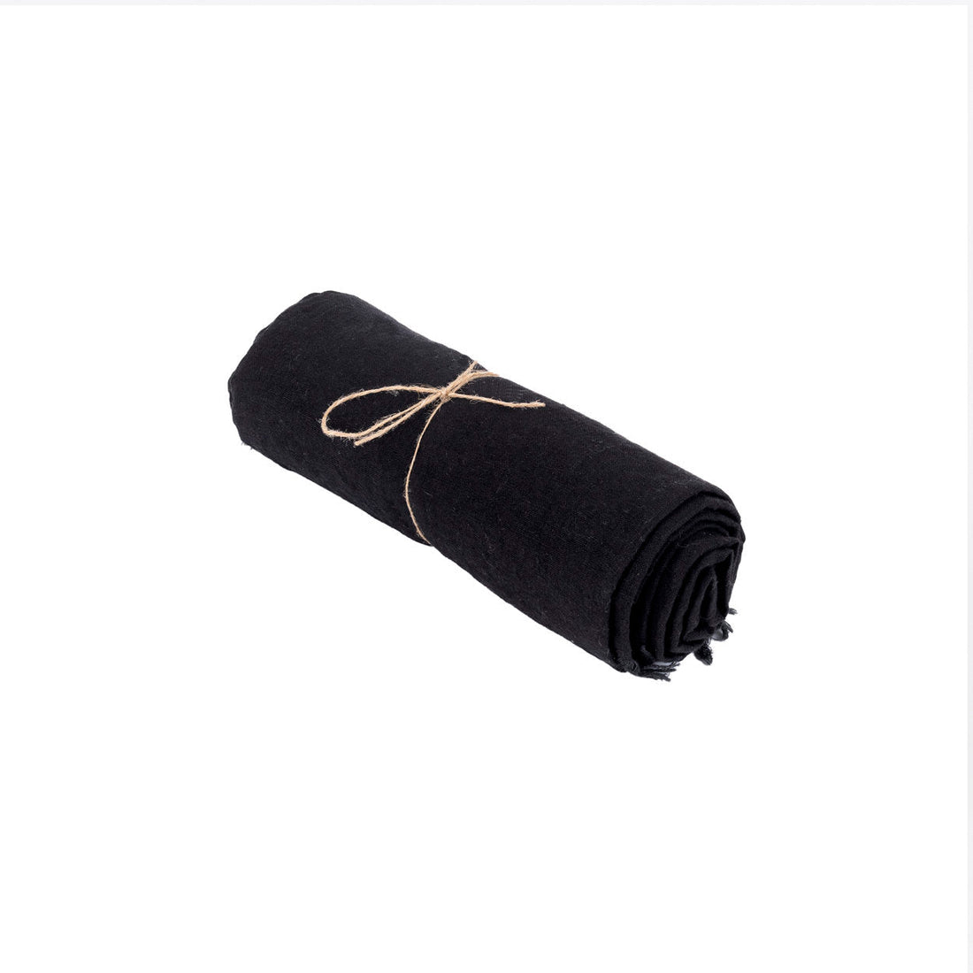 Die Leinen-Tischdecke - Schwarz -150x150