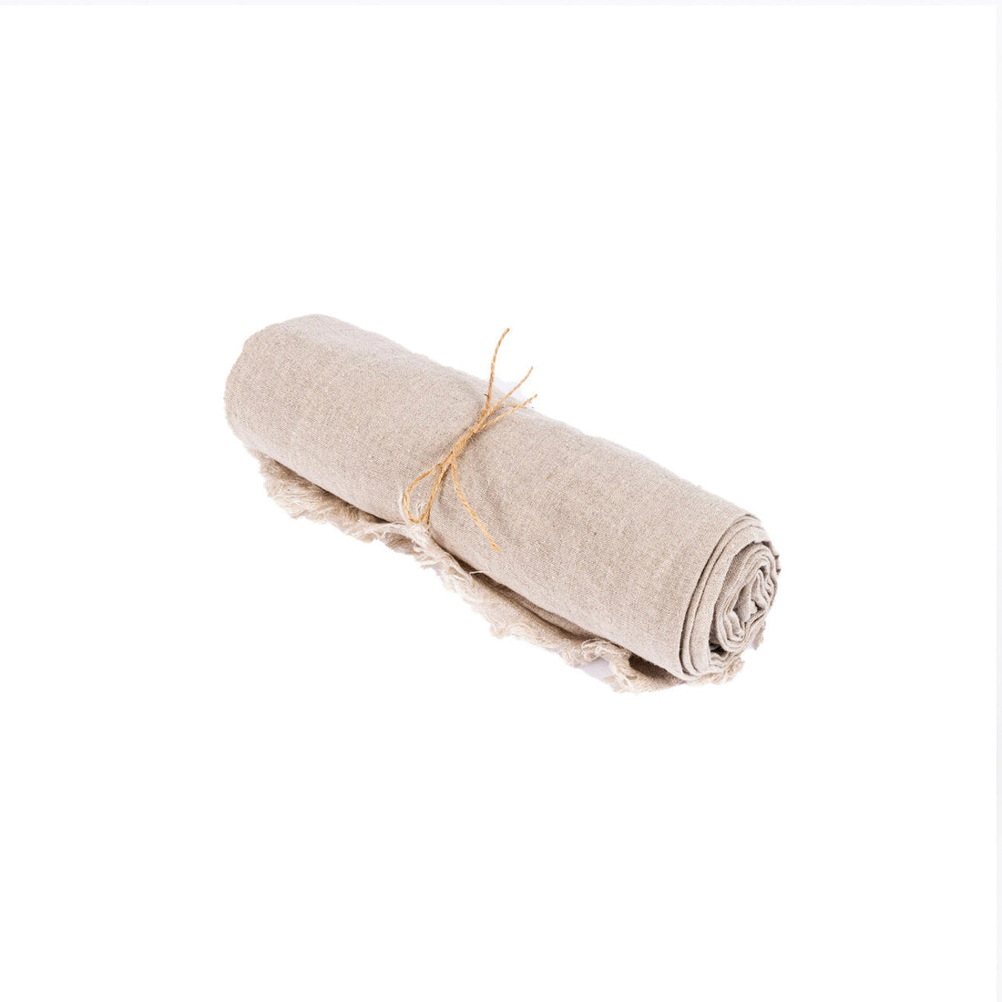 Die Tischdecke aus Leinen - Beige - 150x200