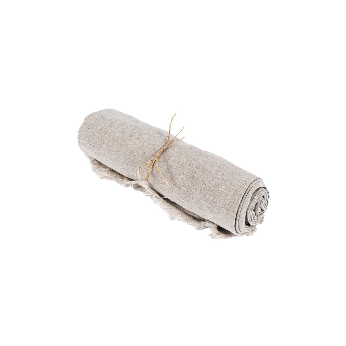 Die Tischdecke aus Leinen - Beige - 150x250