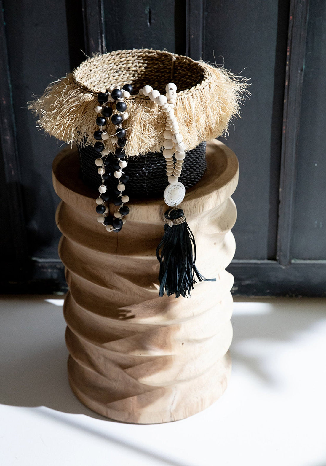 Die Lovina Halskette - Natural Black