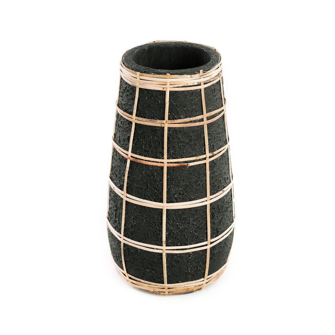Die Cutie Vase - Schwarz Natürlich - M