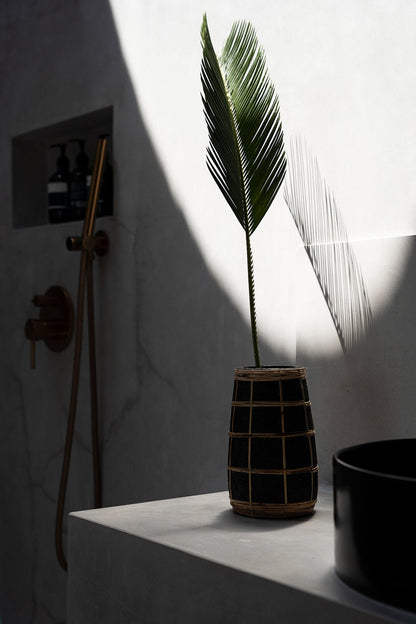 Die Cutie Vase - Schwarz Natürlich - S