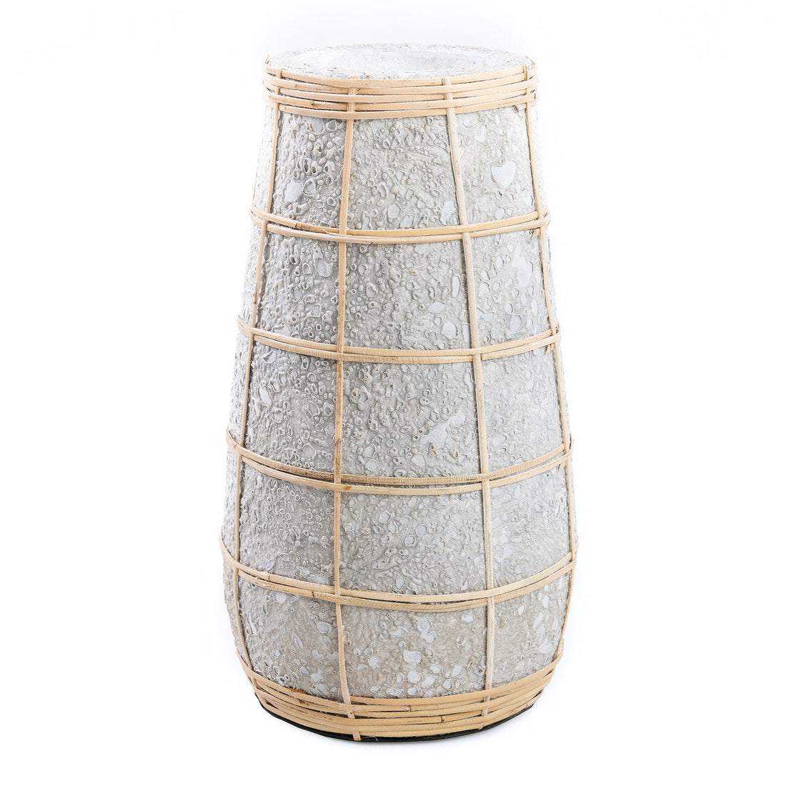 Die Cutie Vase - Beton Grau Natur - L